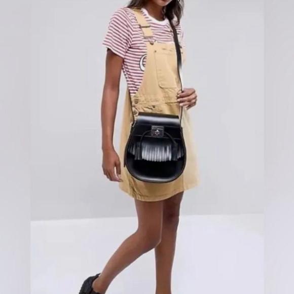 Dr. Martens Handbags - Dr Martens - tassled saddle bag black leather